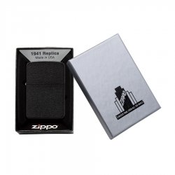 Zippo - 1941 Black Crackle