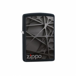 Zippo - Black Abstract Design