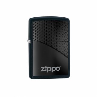 Zippo - Black Hexagon Design