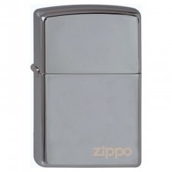 Zippo - Black Ice With Logo
