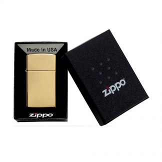 Zippo - Brass High Polish Slim