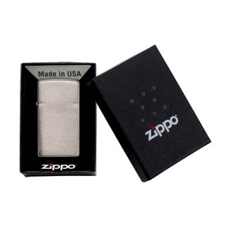 Zippo - Chrome Brushed Slim