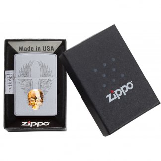 Zippo - Gold Skull