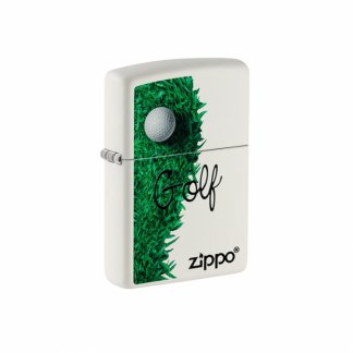 Zippo - Golf Design White Matte