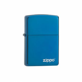 Zippo - High Polished Saphhire With Zippo Logo