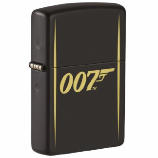 Zippo - James Bond Design Black Matte