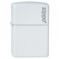 Zippo - Light White WithZippo - Logo