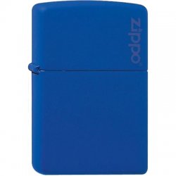 Zippo - Royal Blue Matte With Zippo Logo