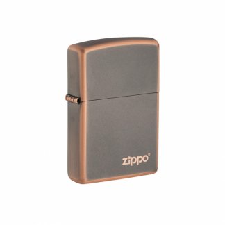 Zippo - Rustic Bronze With Zippo Logo