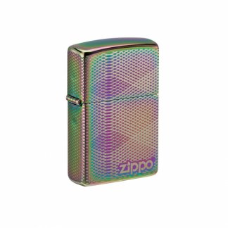 Zippo - Spectrum Illusion Line Pattern Design