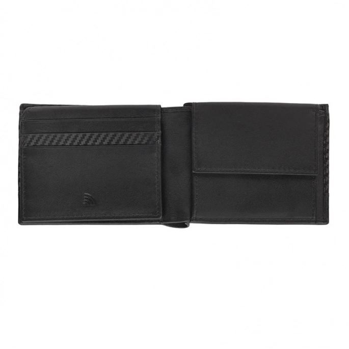 Zippo - Wallet with Coin Case Carbon Range
