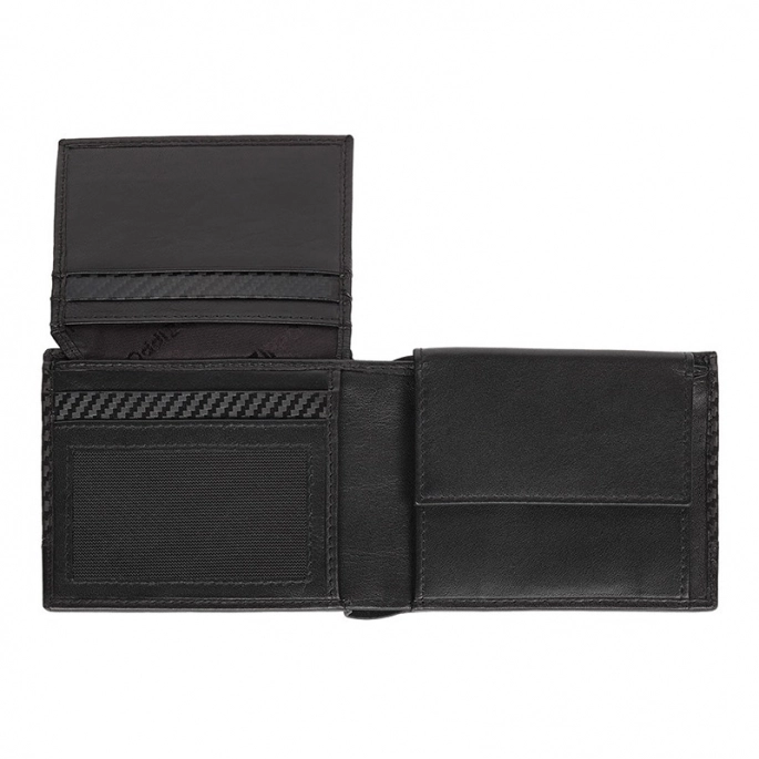 Zippo - Wallet with Coin Case Carbon Range