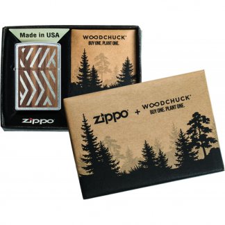 Zippo - Woodchuck Herringbone Sweep